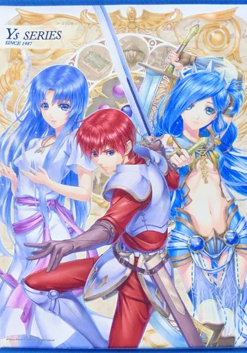 Ys(イース)シリーズ B2 「日本ファルコム40周年記念缶バッジくじ」 A賞_image