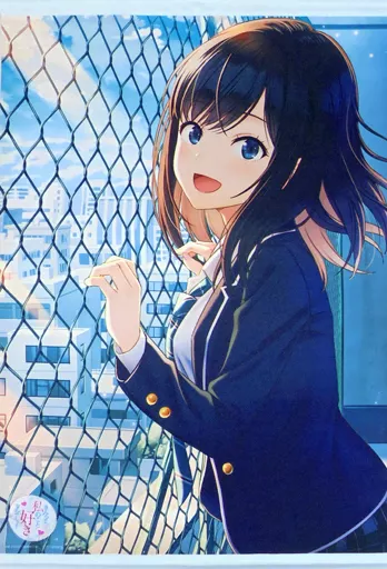 白森霞 日向あずり先生描き下ろしB2 「ライトノベル きみって私のこと好きなんでしょ? とりあえずお試しで付き合ってみる? とらのあな限定版」 同梱特典_image