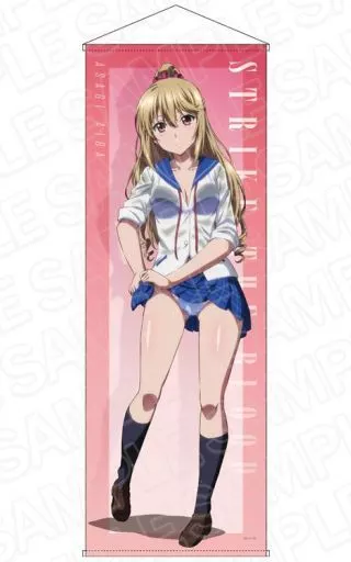 タペストリー　藍羽浅葱 特大タペストリー 雨宿りver. 「ストライク・ザ・ブラッドFINAL×THEキャラSHOP」 駿河屋 -<中古>藍羽浅葱 特大タペストリー 雨宿りver