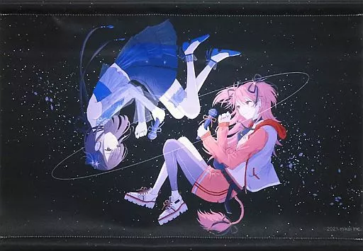 花鋏キョウ＆獅子神レオナ B4 「CD バーチャルYouTuber Re：AcT 花鋏キョウ＆獅子神レオナ/Cosmic Dancers HUMAX特別限定版/特別限定版/限定版」 同梱特典_image
