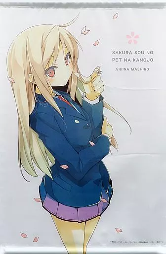 駿河屋 -<中古>椎名ましろ(6巻表紙イラスト) B2タペストリー 「さくら 