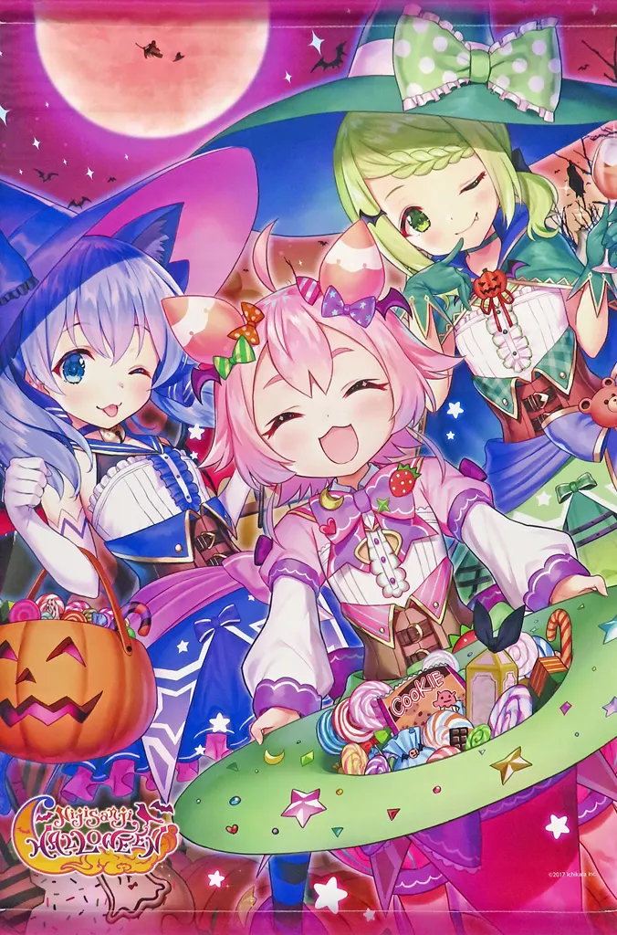 B.宇志海いちご&森中花咲&勇気ちひろ B2 「バーチャルYouTuber にじさんじ ハロウィングッズ2019」_image