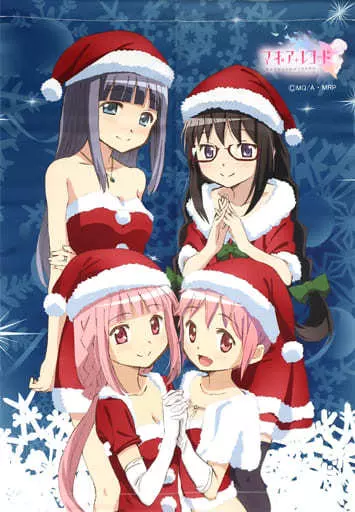 魔法少女まどか⭐︎マギカ あにしゅが クリスマスプレート 2013 まどマギ×あにしゅが！今年も限定プレート付きでクリスマス