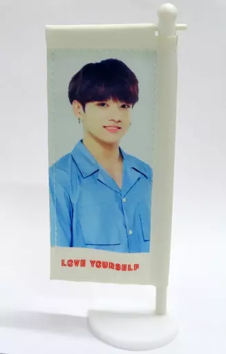 ジョングク(BTS/防弾少年団) ミニフラッグ 「BTS WORLD TOUR ‘LOVE YOURSELF」_image