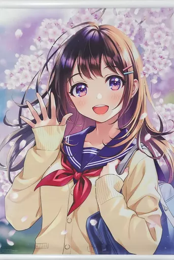 タペストリー　結城まどか(桃桜高校・冬服) B2タペストリー 「創彩少女庭園」 コトブキヤショップ限定