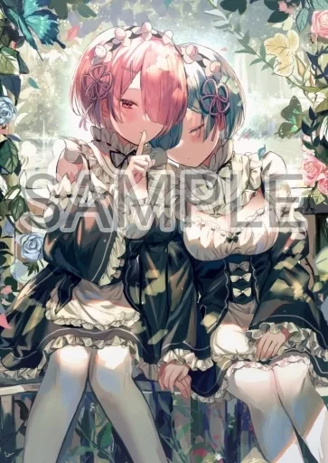 Re:ゼロから始める異世界生活 B2タペストリー ダブルスエード レム ラム Amazon.co.jp: Re:ゼロから始める異世界生活 レム & ラム B2