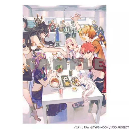 TAaイラスト B2 「Fate/Grand Order×衛宮さんちの今日のごはん」_image