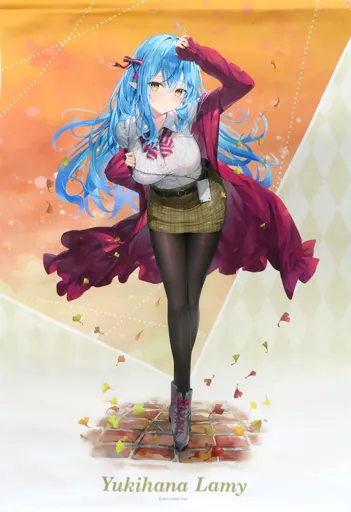 駿河屋 -<中古>雪花ラミィ(リン☆ユウイラスト) B2タペストリー