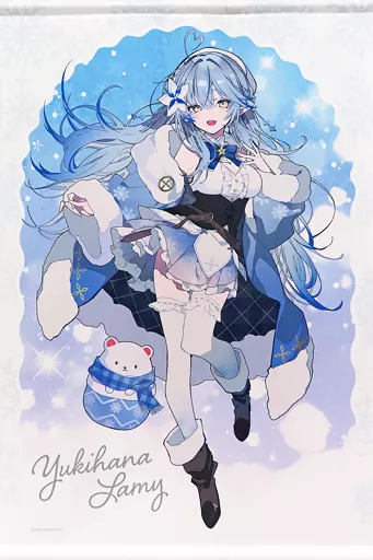 駿河屋 -<中古>雪花ラミィ(望月けいイラスト) B2タペストリー