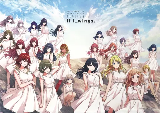 キービジュアル 公式A3タペストリー 「THE IDOLM＠STER SHINY COLORS 5thLIVE If I_wings.」