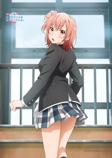 駿河屋 -<中古>由比ヶ浜結衣(制服) 描き下ろし B2タペストリー