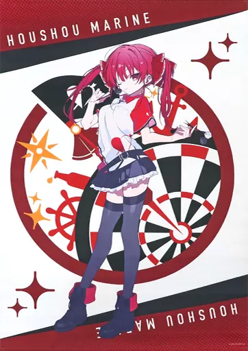 ホロライブ　宝鐘マリン　記念B2ポスター セクシー ホロライブ 宝鐘マリン 記念B2ポスター セクシー ホロライブ 宝