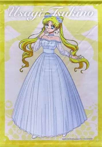 セーラームーン　フラワードレスシリーズ　月野うさぎ　B2 タペストリー 駿河屋 -<中古>月野うさぎ Flower Dress Series(フラワードレス