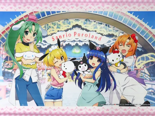 タペストリー　集合 B2タペストリー 「ひぐらしのなく頃に卒×サンリオキャラクターズ」