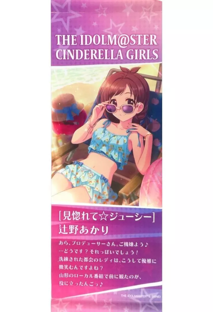 辻野あかり ミニタペストリー 「アイドルマスター シンデレラガールズ」