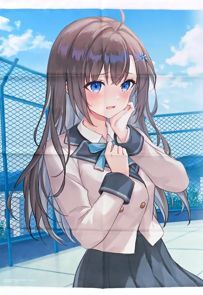 雪奈のぞみ B2 「ライトノベル あなたの事が好きなわたしを推してくれますか? メロンブックス限定版」 同梱特典_image