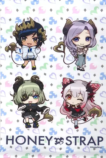 集合(デフォルメ) ミニ 「バーチャルYouTuber HoneyStrap -ハニーストラップ-」 サプライズボックス2022年6月号グッズ_image