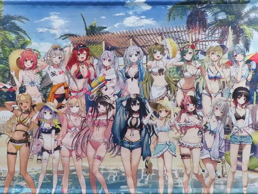 タペストリー　集合 タペストリー 「バーチャルYouTuber ぶいすぽっ! ぶいすぽ夏コミ2023」 C102グッズ 駿河屋 -<中古>集合 タペストリー 「バーチャルYouTuber ぶいす