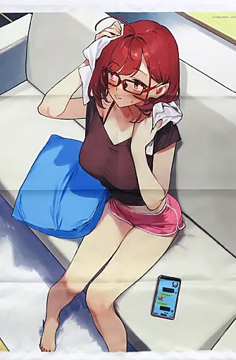 [単品] 姉 B2 「92M画集 近視の姉 メロンブックス限定版」 同梱特典