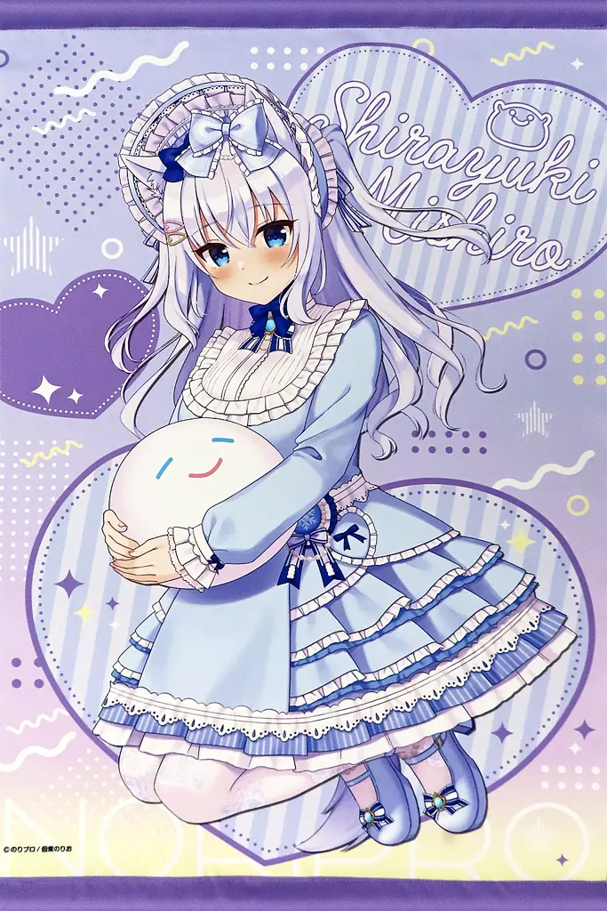 白雪みしろ B2 「バーチャルYouTuber のりプロ×MOLLY.ONLINE 第二弾」_image
