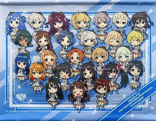 アイドルマスター シンデレラガールズ ver. アイラブ歌合戦「アイドルマスター」シリーズ 公式A3タペストリー 「アイドルマスター シンデレラガールズ」 異次元フェス アイドルマスター★・ラブライブ!歌合戦グッズ