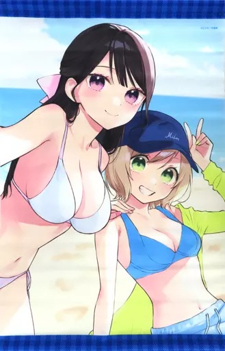 群咲陽花&杉山月詩 A3 「コミックス 夢でフラれてはじまる百合 第2巻 メロンブックス限定版」 同梱特典_image