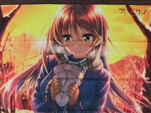 B2タペストリー アマカノ Second Season 硯川・e・涙香 上林聖 ピロ水 