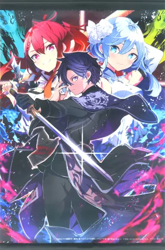 集合 オリジナルA3 「ライトノベル 追放王子の暗躍無双 ～魔境に棄てられた王子は英雄王たちの力を受け継ぎ最強となる～ ゲーマーズ限定版」 同梱特典_image