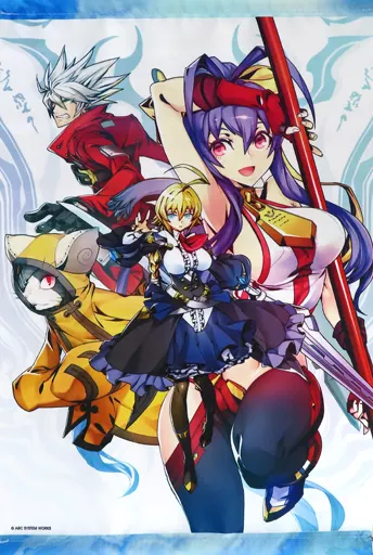 集合 A3 「BLAZBLUE CENTRALFICTION 公式設定資料集 ebtenDXパック」 同梱特典_image