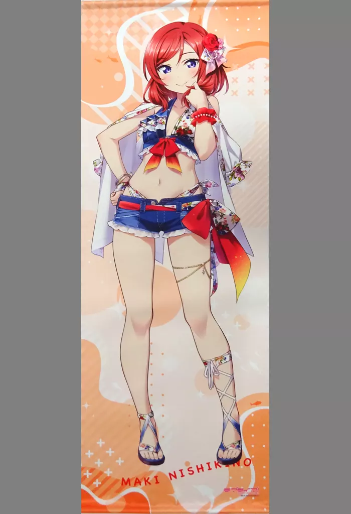 西木野真姫 選べる!特大タペストリー 「くじ引き堂 ラブライブ! オンラインくじ Ver.LoveLive!Days～μ’s～」 S-1-6賞