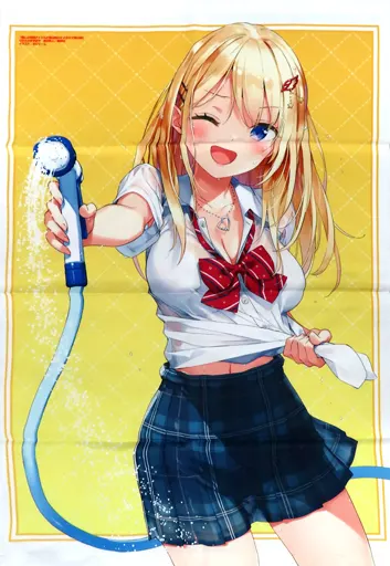 蒼衣ツバサ B2 「ライトノベル 推しの清楚アイドルが実は隣のナメガキで俺の嫁 描き下ろしB2付きメロンブックス限定版」 同梱特典_image
