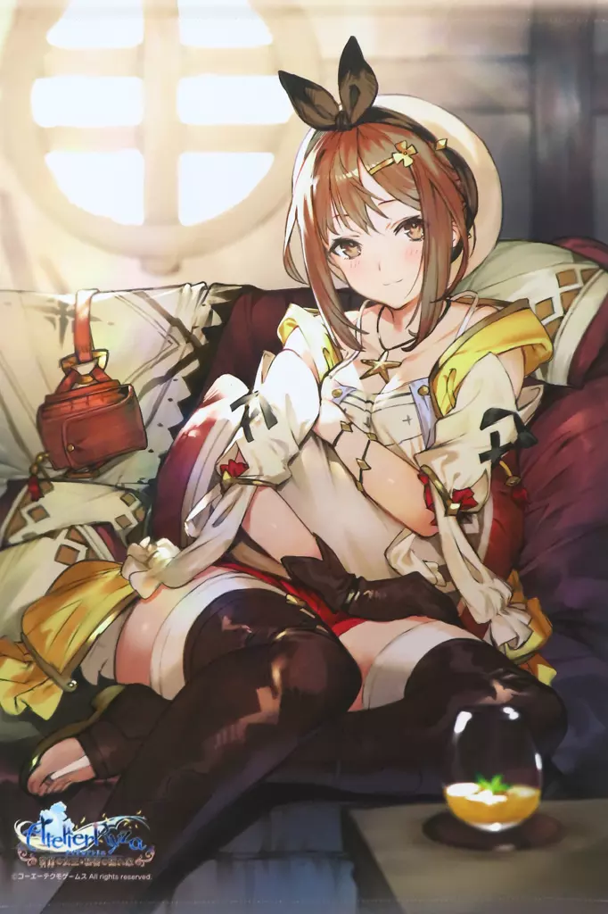 ライザのアトリエ B2ダブルスエードタペストリー くつろぎ ライザ＆クラウディア ライザのアトリエ B2ダブルスエードタペストリー くつろぎ -ライザ