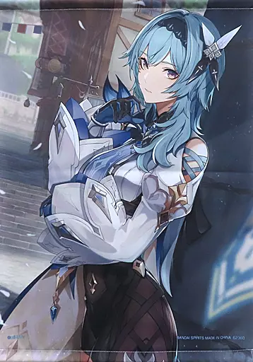 し*》様 原神 エウルア シークレットバスタオル ブランケット　タペストリー 駿河屋 -<中古>エウルア A2タペストリー 「一番くじ 原神」 D賞