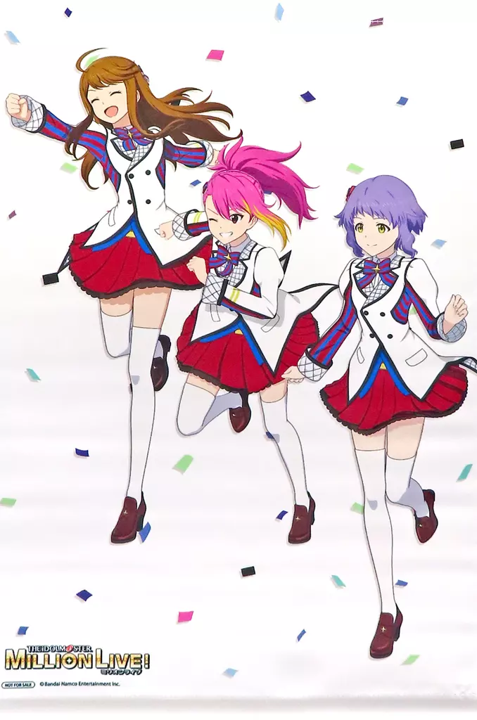 所恵美&舞浜歩&真壁瑞希 A3 「Blu-ray アイドルマスター ミリオンライブ! 第2巻」 ゲーマーズ購入特典_image