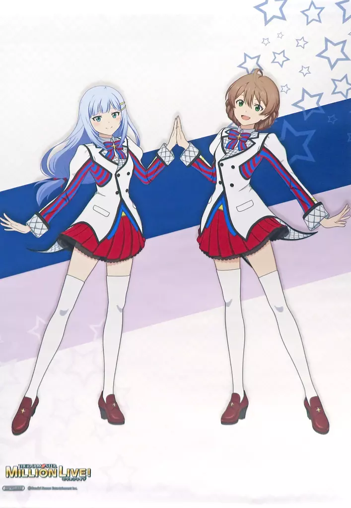桜守歌織&白石紬 描き下ろしB2 「Blu-ray アイドルマスター ミリオンライブ!」 ゲーマーズ全巻購入特典_image