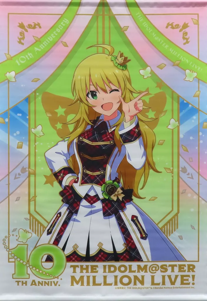 星井美希 B2タペストリー リ・プロローグ・Xver. 「THE IDOLM＠STER MILLION LIVE! 10th Anniversary Final Shop in コトブキヤ秋葉原館」
