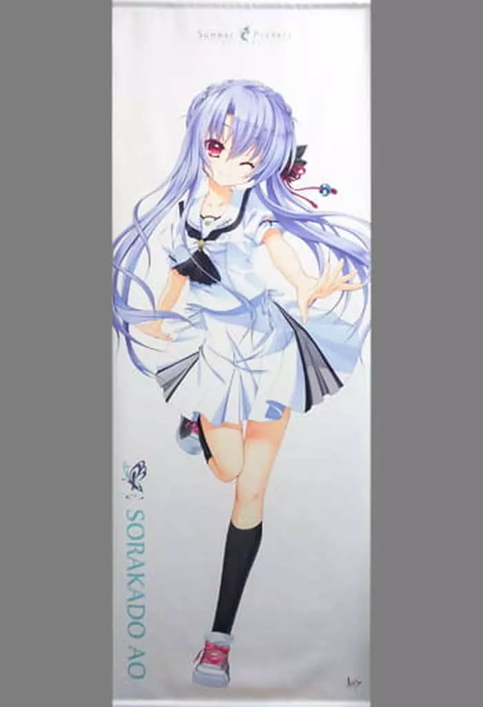空門蒼　タペストリー Summer pockets 空門蒼タペストリー