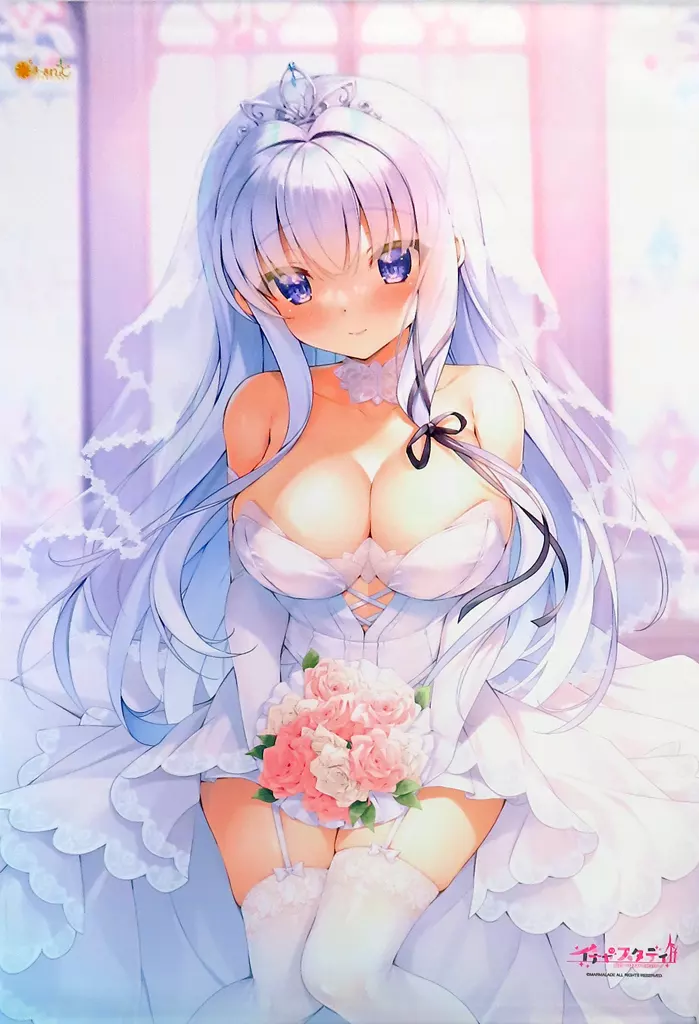 墹之上由乃 オリジナルB2Wスエード 「PCソフト イチャ×2スタディ由乃~Dear Future~」 ソフマップ有償特典_image