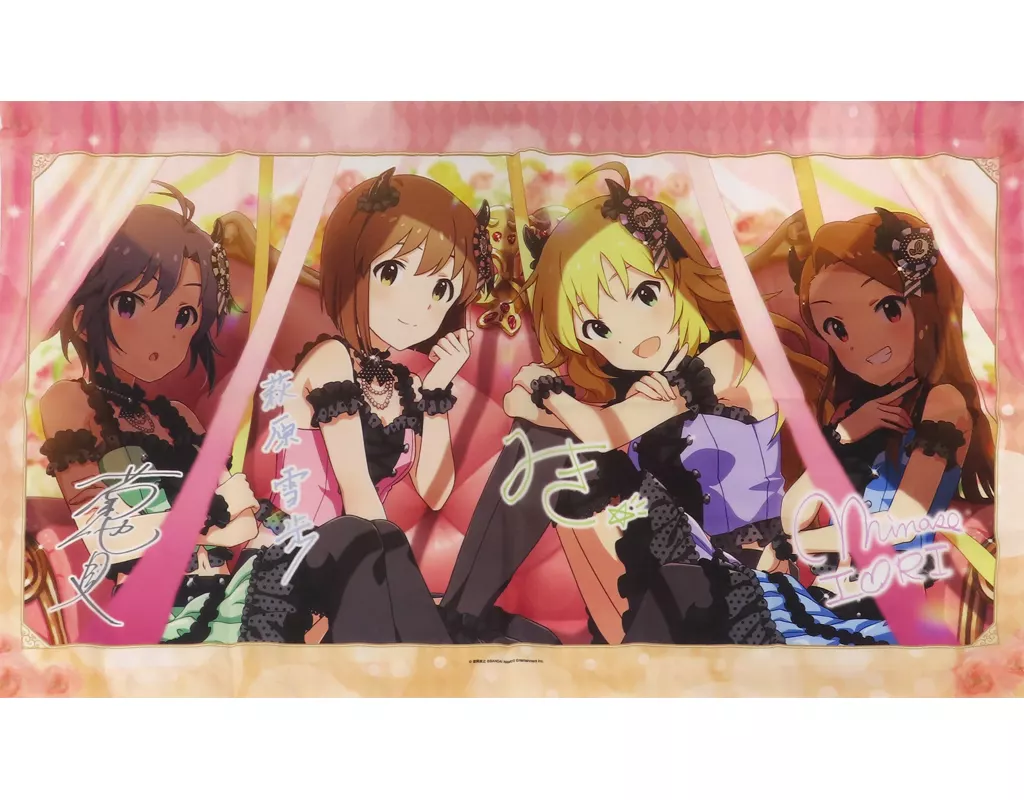 [付属品欠品] Xs タペストリー 「アイドルマスター ミリオンライブ! シアターデイズ 3.9th Anniversary×カラオケの鉄人」