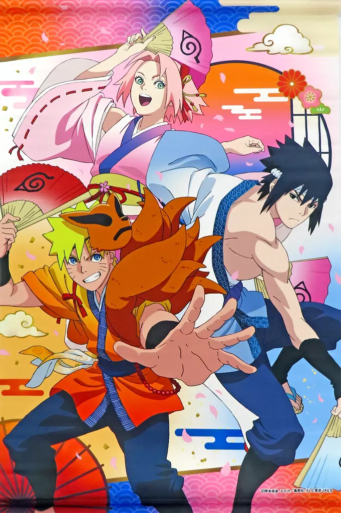 ナルト&サスケ&サクラ B2 舞踊ver. 「NARUTO-ナルト- 疾風伝」_image