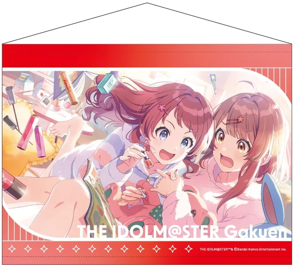 花海咲季＆花海佑芽 B2タペストリー 「学園アイドルマスター」