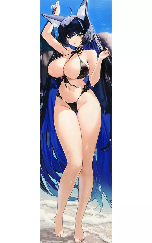 タペストリー　武蔵 撥水BIGタペストリー 「アズールレーン サマーフェア2024」