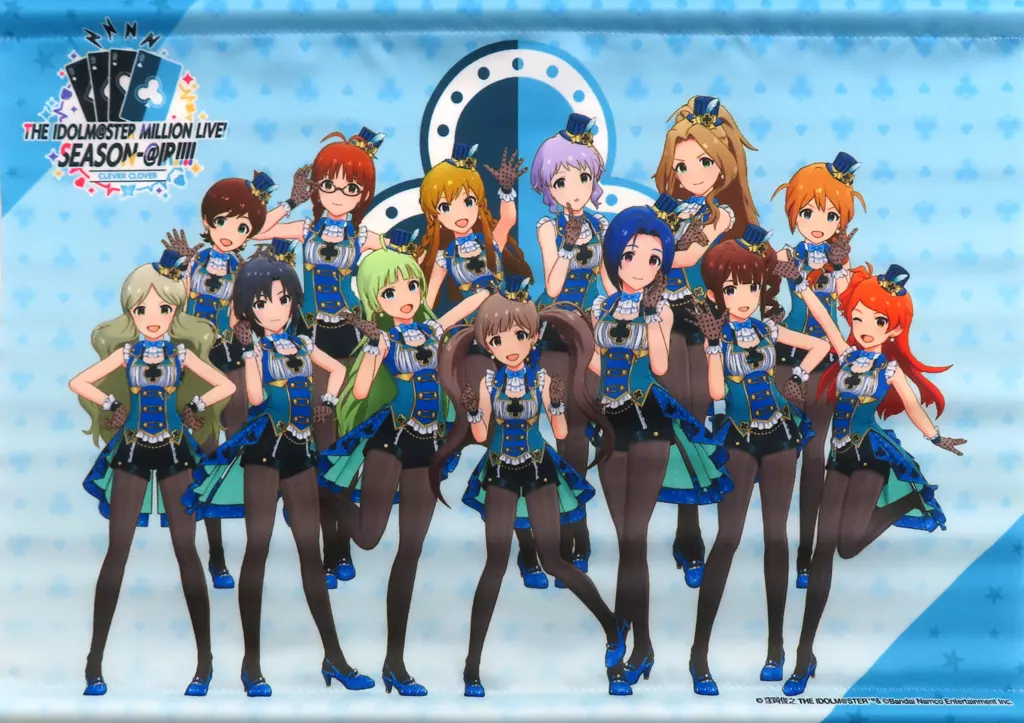 CLEVER CLOVER ver. 公式A3 「THE IDOLM＠STER MILLION LIVE! SEASON-＠IR!!!!」