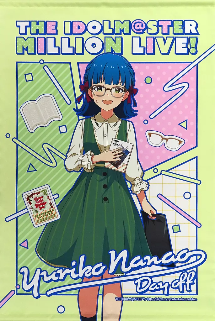 七尾百合子 B2タペストリー 秋葉原っぱフェスティバル 描き下ろし ver. 「アイドルマスター ミリオンライブ! シアターデイズ 7th Anniversary in AKIHABARA ～秋葉原っぱフェスティバル～」