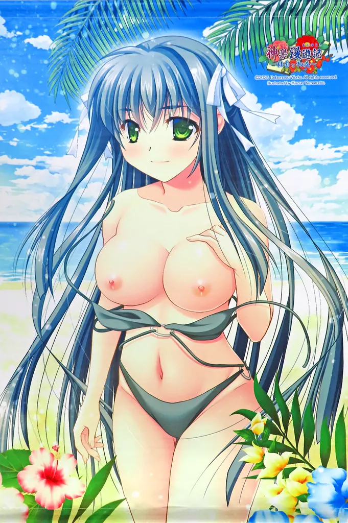 音羽桂香 描き下ろしB2 「PCソフト 神楽漫遊記~桂香と初花~ メロンブックス限定版」 同梱特典_image