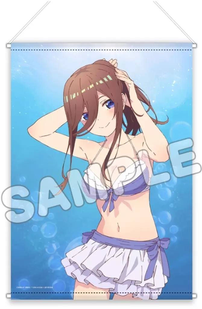 中野三玖(水着) 描き下ろしB2キラキラ 「五等分の花嫁∽」_image
