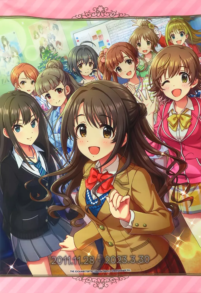 集合(上下ピンク) B2タペストリー/A 「アイドルマスター シンデレラガールズ～ありがとうが集まる場所～」