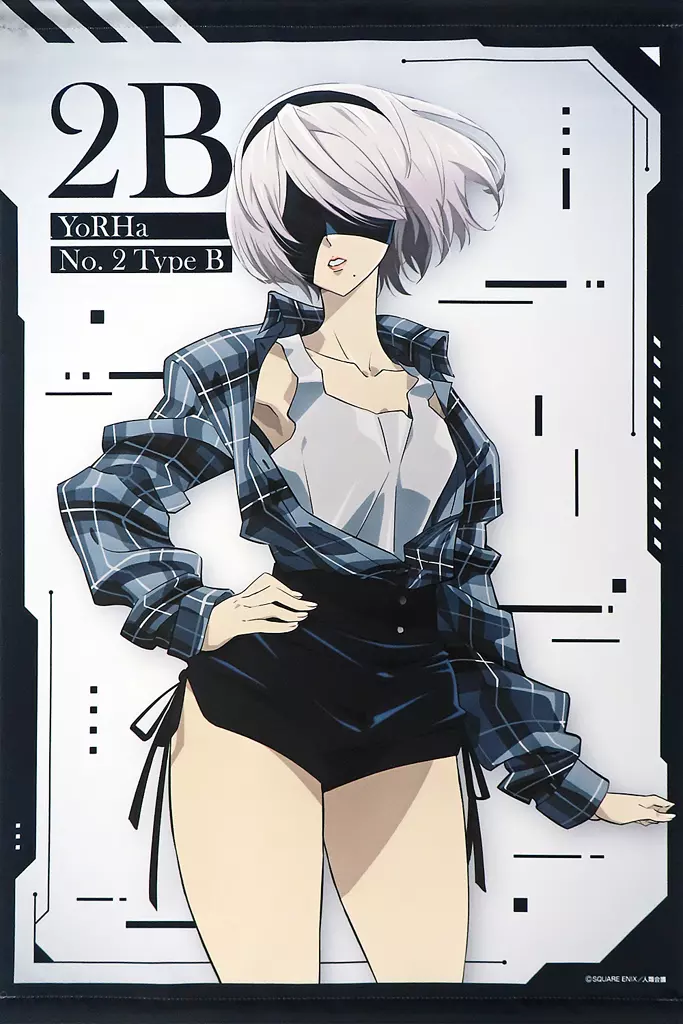 2B 描き下ろしB2 「NieR:Automata Ver1.1a×ドン・キホーテ」_image