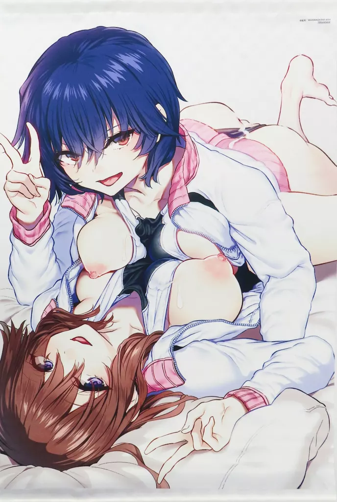 松河イラスト 描き下ろしB2 「コミックス 貴方の専属ソープ嬢 とらのあな限定版」 同梱特典_image