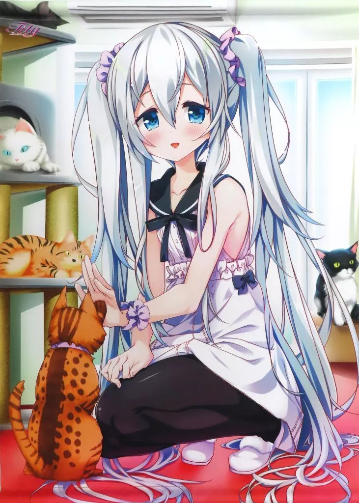柚木優雨 描き下ろしB2Wスエード 「PCソフト あの日の君を振り向かせて。 げっちゅ屋限定版」 同梱特典_image
